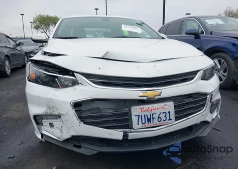 2016 Chevrolet Malibu 1Lt из США, поврежденный, VIN 1G1ZE5ST8GF351493